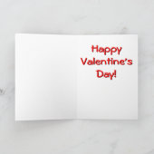 "ちょっと… あないで下さいSquirrelyが… 私のバレンタインがあって下さい! " シーズンカード (内部)