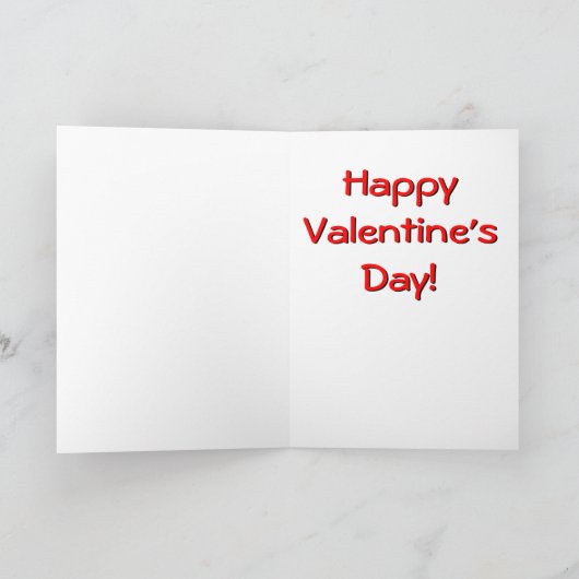 "ちょっと… あないで下さいSquirrelyが… 私のバレンタインがあって下さい! " シーズンカード (内部)