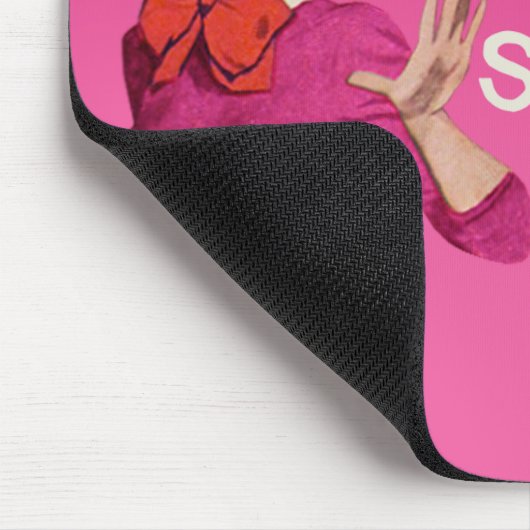 ちょっと、列車の大破は、これあなたの場所ではないです マウスパッド (コーナー)