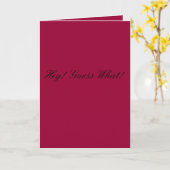 ちょっと! 推測何! カード (黄色い花)