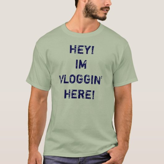 ちょっと、ImここのVloggin! ワイシャツ Tシャツ (正面)