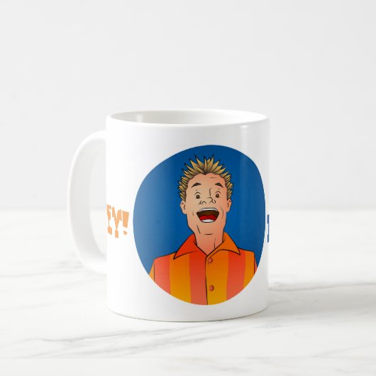 ちょっと! Whaは起こりましたか。! フレッドWillardのマグ コーヒーマグカップ (正面左)