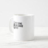 ちょっとBBQソースを塗ってくれ コーヒーマグカップ (正面左)