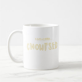 ちょっとCNOUFSEDなのよ 面白いタイポグラフィ コーヒーマグカップ
