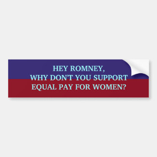 ちょっとROMNEYのバンパーステッカー バンパーステッカー