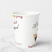 ちょっぴりエスプレッソマティーニ ブライダルシャワー 紙コップ (左)