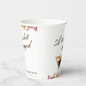 ちょっぴりエスプレッソマティーニ ブライダルシャワー 紙コップ (右)