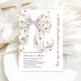 ちょっぴりスイートハート　男女兼用ベビーシャワー 招待状