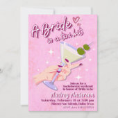 ちょっぴりハッピーな花嫁の独身最後の週末イテナリ 招待状 (正面)