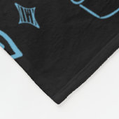 ちょっぴりハプニングの花嫁の独身最後のパーティー落書き フリースブランケット (角)