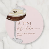 ちょっぴり大人なエスプレッソマティーニ ブライダルシャワー フェイバータグ (裏面)