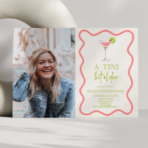 ちょっぴり年をとったピンクマーティニの誕生日パーティー