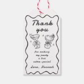 ちょっぴり年上レトロモダン 30歳の誕生日 ギフトタグ (正面)