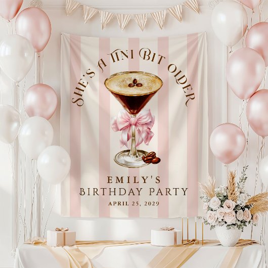 ちょっぴり年上 エスプレッソマティーニ 誕生日 タペストリー