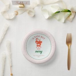 ちょっぴり楽しいクリスマス サンタクロース ペーパーボウル