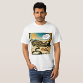 ちょっぴり蛇 Tシャツ (正面フル)