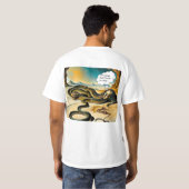 ちょっぴり蛇 Tシャツ (裏面フル)