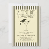 ちょっぴり賢くなっての卒業 招待状 (正面)