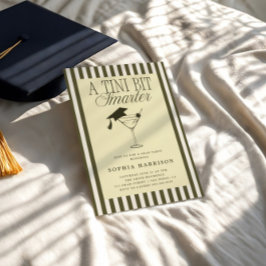 ちょっぴり賢くなっての卒業 招待状