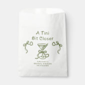 ちょっぴり近づいて ブライダルシャワー フェイバーバッグ (正面)