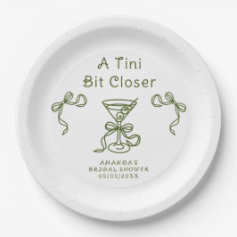 ちょっぴり近づいて ブライダルシャワー ペーパープレート