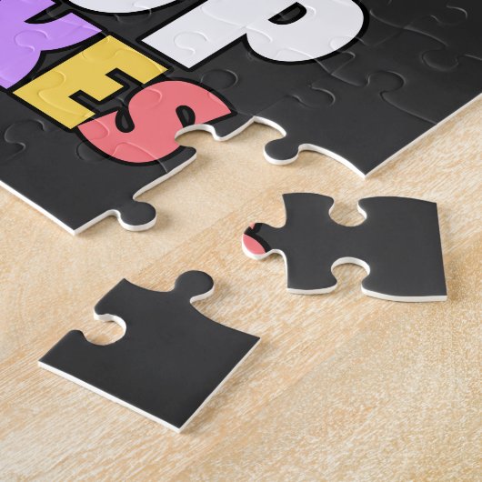 ちょっ焼いたと君にTシャツを閉じ込めてやる ジグソーパズル (側面)