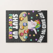 ちょっ焼いたと君にTシャツを閉じ込めてやる ジグソーパズル (横)