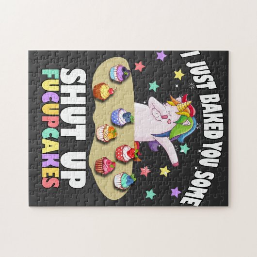 ちょっ焼いたと君にTシャツを閉じ込めてやる ジグソーパズル (横)