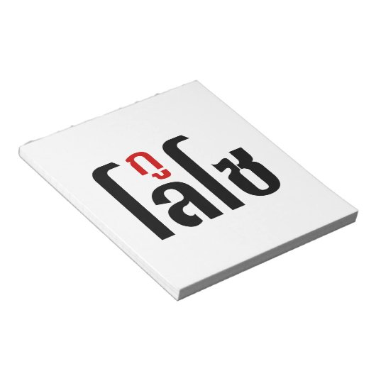 ちょんのすけ ☺ タイ語の落書き ☺ ノートパッド (アングル)