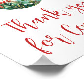 ちょメリーっとクリスマスありがとうござ来う ポスター (角)