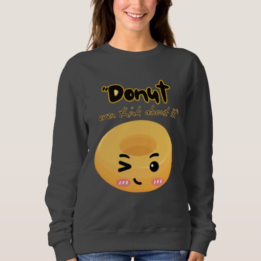 ちょ考えっと スウェットシャツ (正面)