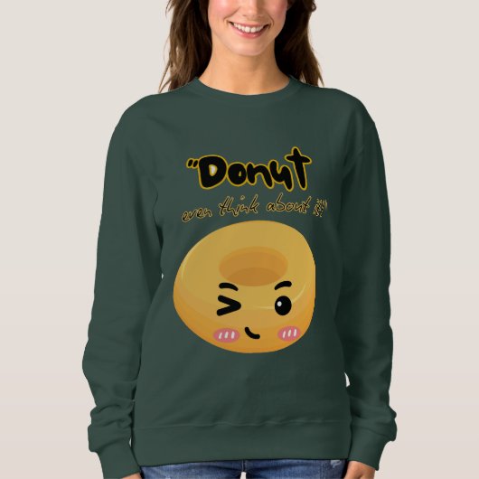 ちょ考えっと スウェットシャツ (正面)