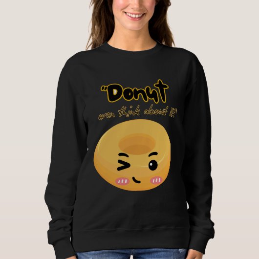 ちょ考えっと スウェットシャツ (正面)