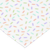 ちらし タイル模様 白パーティー テーブルクロス (アングル)