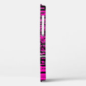 ちらつきが点滅し、壊れたレトロなVHS画面 Case-Mate iPhoneケース (裏面 / 左)