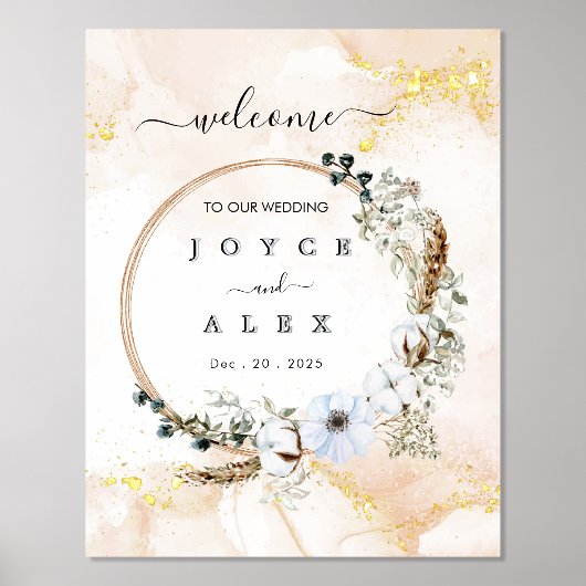 ちらつき結婚のポスター 箔ポスター (正面)