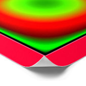 ちらつき色の組み合わせ ポスター (角)