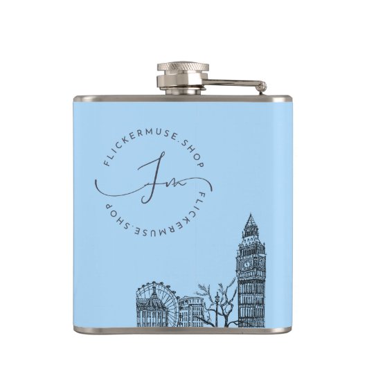 ちらつき フラスク (裏面)