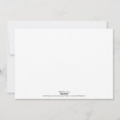 ちらばる雪の結晶のホリデーカード(青) シーズンカード (裏面)