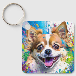 ちわう犬 キーホルダー