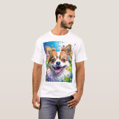 ちわう犬 Tシャツ (正面フル)