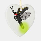ついているホタル飛行2 セラミックオーナメント (右)