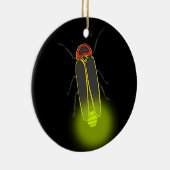 ついているホタル セラミックオーナメント (右)