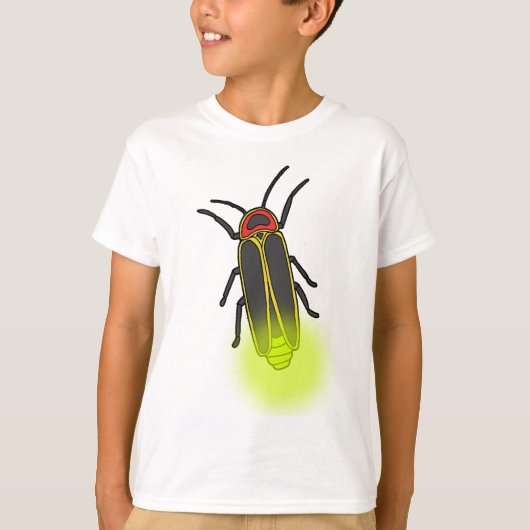 ついているホタル Tシャツ (正面)