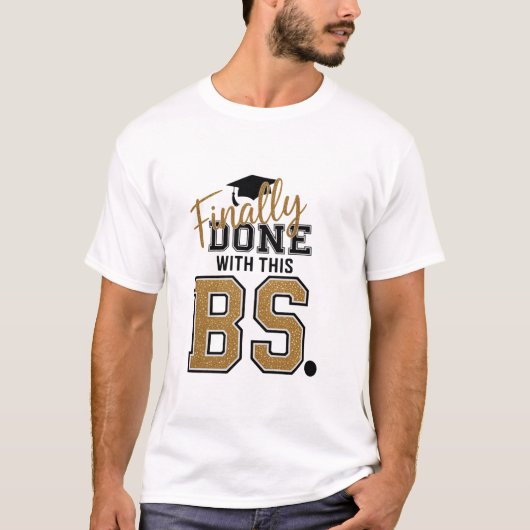 ついにこのやつから卒業だ BS 卒業生 Tシャツ (正面)