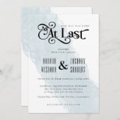 ついにこの日が来た 結婚式招待状 招待状 (正面/裏面)