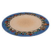 ついにエルサレムはジュダイカガラスを供え カッティングボード (角)