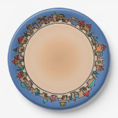 ついにエルサレム ペーパープレート (正面)