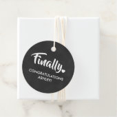 ついにタグ、卒業祝いタグ、おめでとうございます フェイバータグ (インサイチュ)