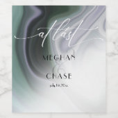 ついにダスティージュアゲイト抽象芸術 ワインラベル (シングルラベル)